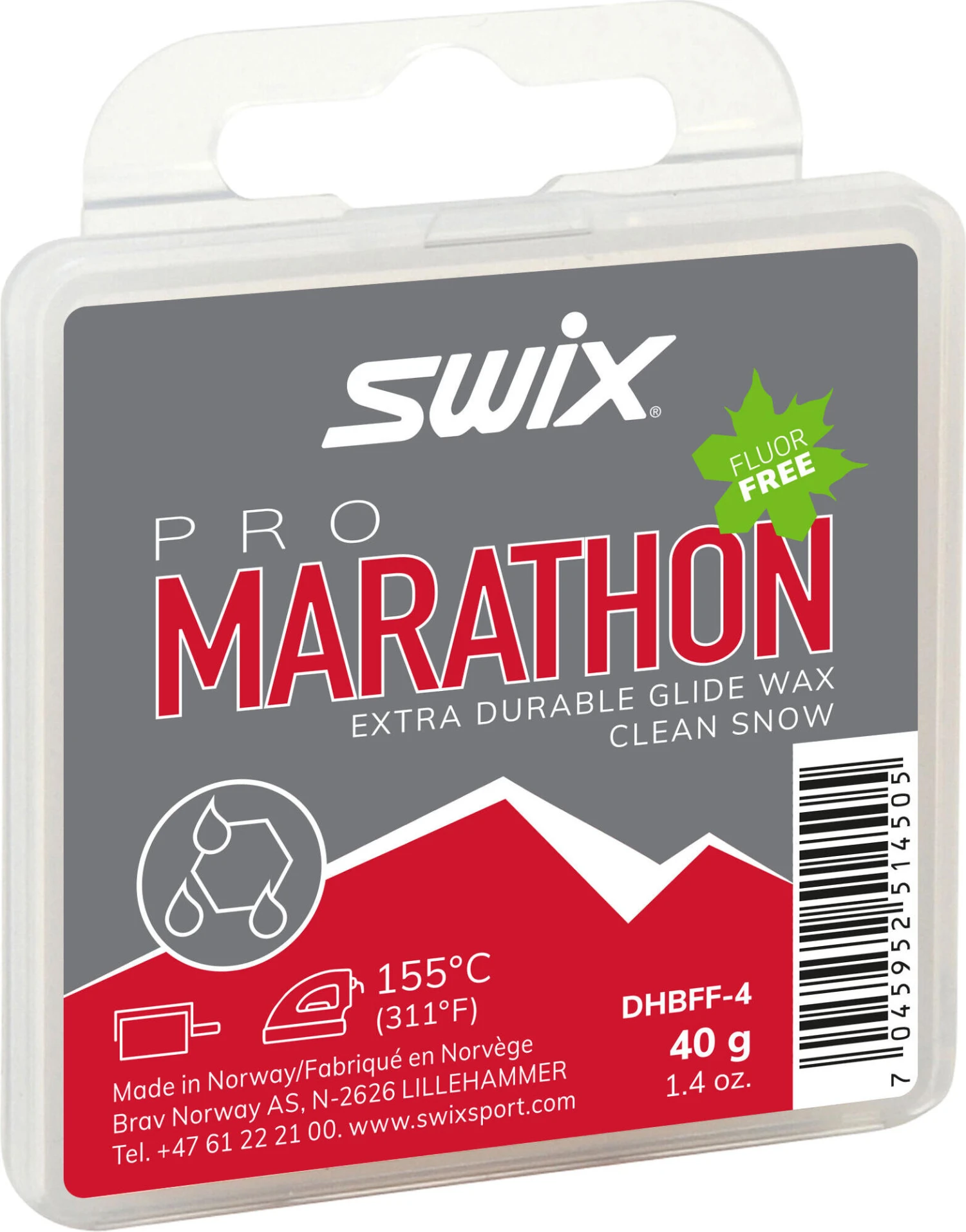Swix Marathon Black Fluor Free, 40g 1 Swix Marathon Black Fluor Free, 40g