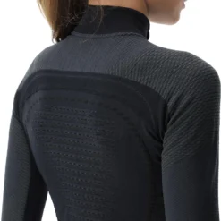 Uyn Woman Ambityon Underwear Shirt Long Sleeve Zip UP Turtle Neck -Swix Verkaufsgeschäft ecomm SX2 U100140 B472 det2