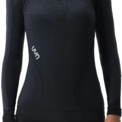 Uyn Woman Ambityon Underwear Shirt Long Sleeve Zip UP Turtle Neck
